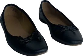 ASOS Black Wide Fit Lullaby Bow Ballet Shoes UK 3 EU 36 👠