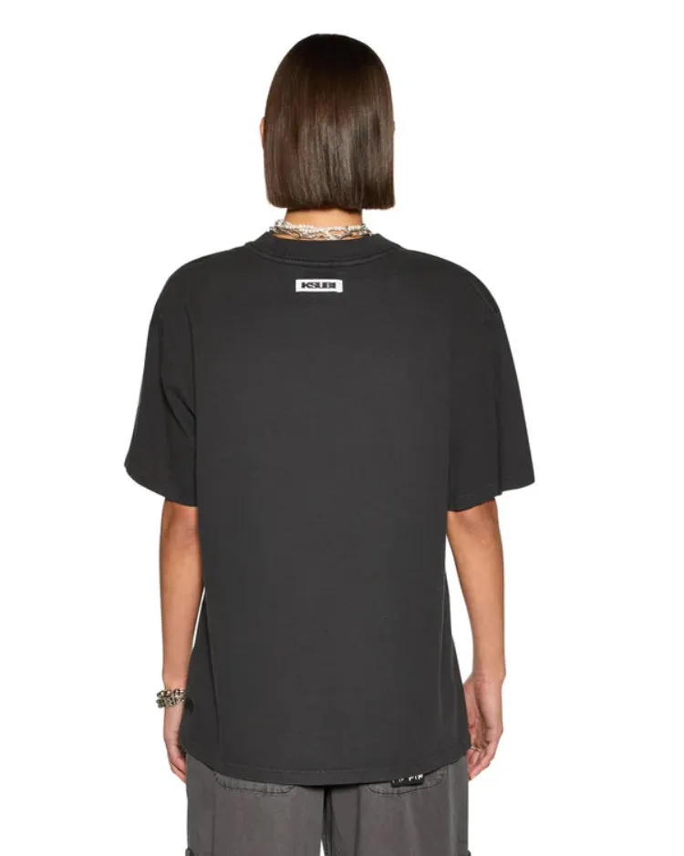 KSUBI - Sott Oversized Tee Acid Black